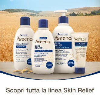 Aveeno Skin Relief Crema Nutriente Lenitiva - Crema corpo per pelle molto secca e sensibile - 500 ml